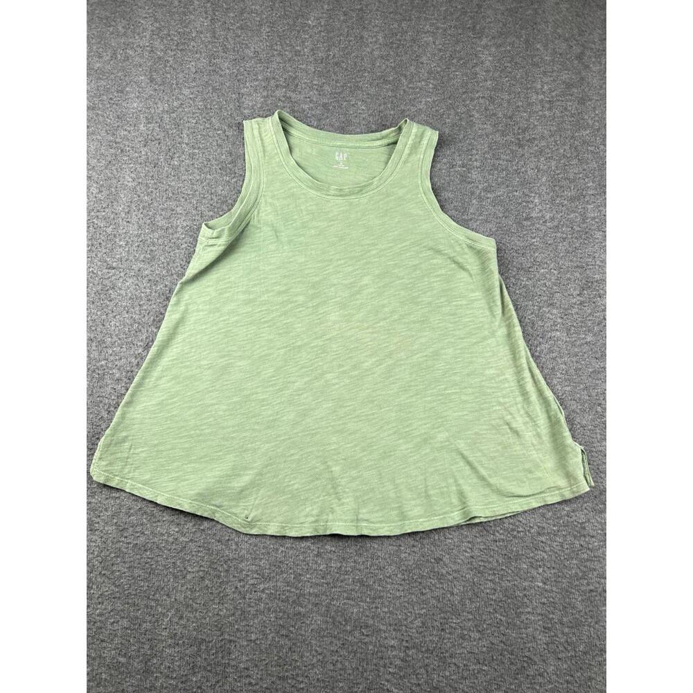 GAP Womens Easy Tee Tank Top Size XS Light‎ Green